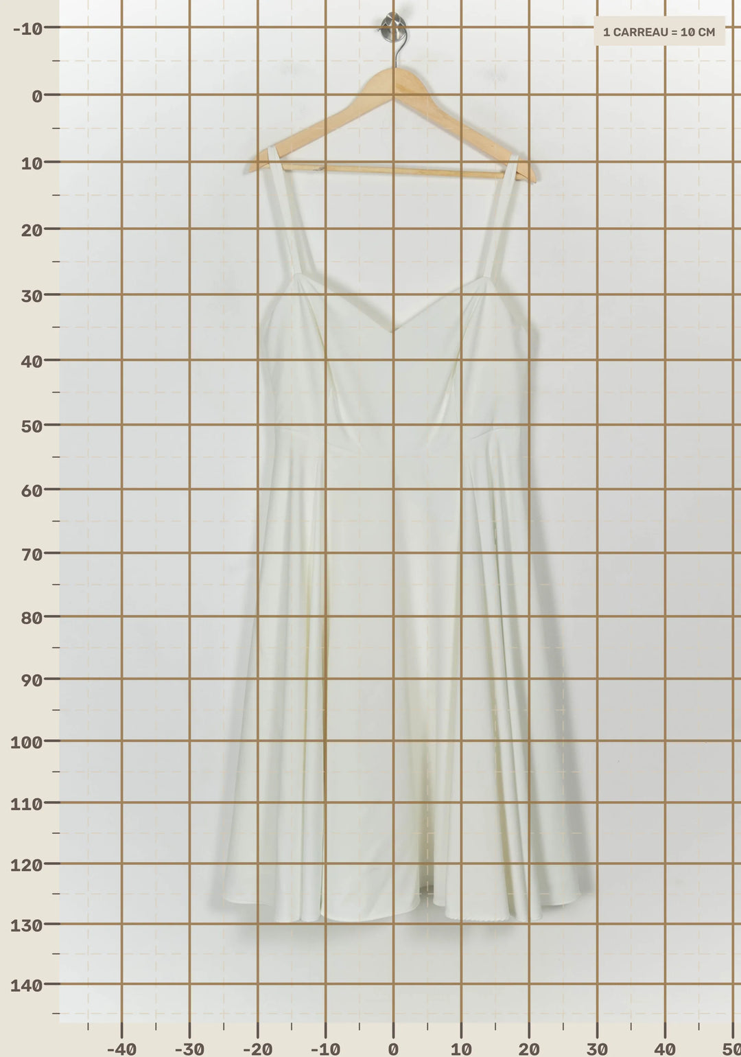Robe Midi Blanche - Taille XXXL/46 de la marque Maison Lemoine | PARAD113605 - Vendu par Paradigme - Image 4