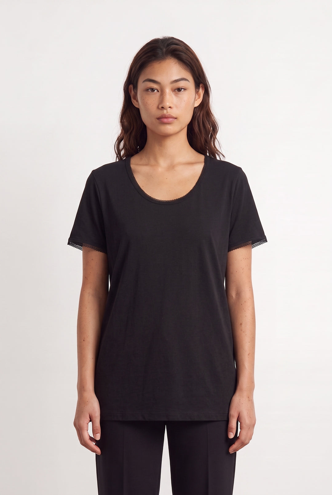 Tee-shirt Noir - Taille M/38 de la marque Karl Marc John | PARAD113607 - Vendu par Paradigme - Image 1