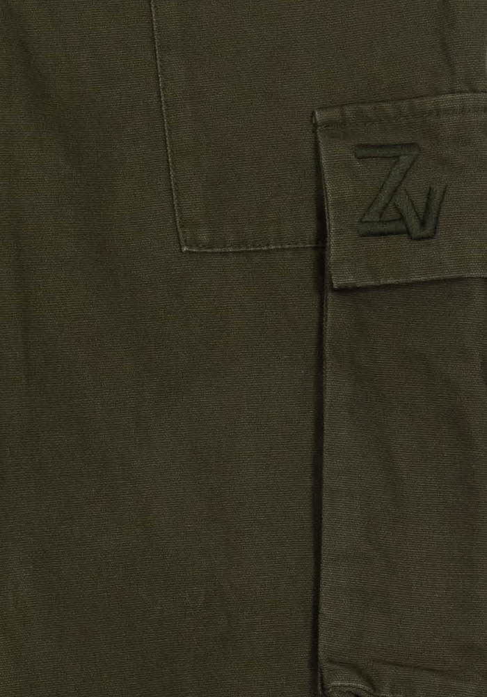 Pantalon Cargo Vert - Taille XS/34 de la marque Zadig&Voltaire | PARAD113622 - Vendu par Paradigme - Image 3