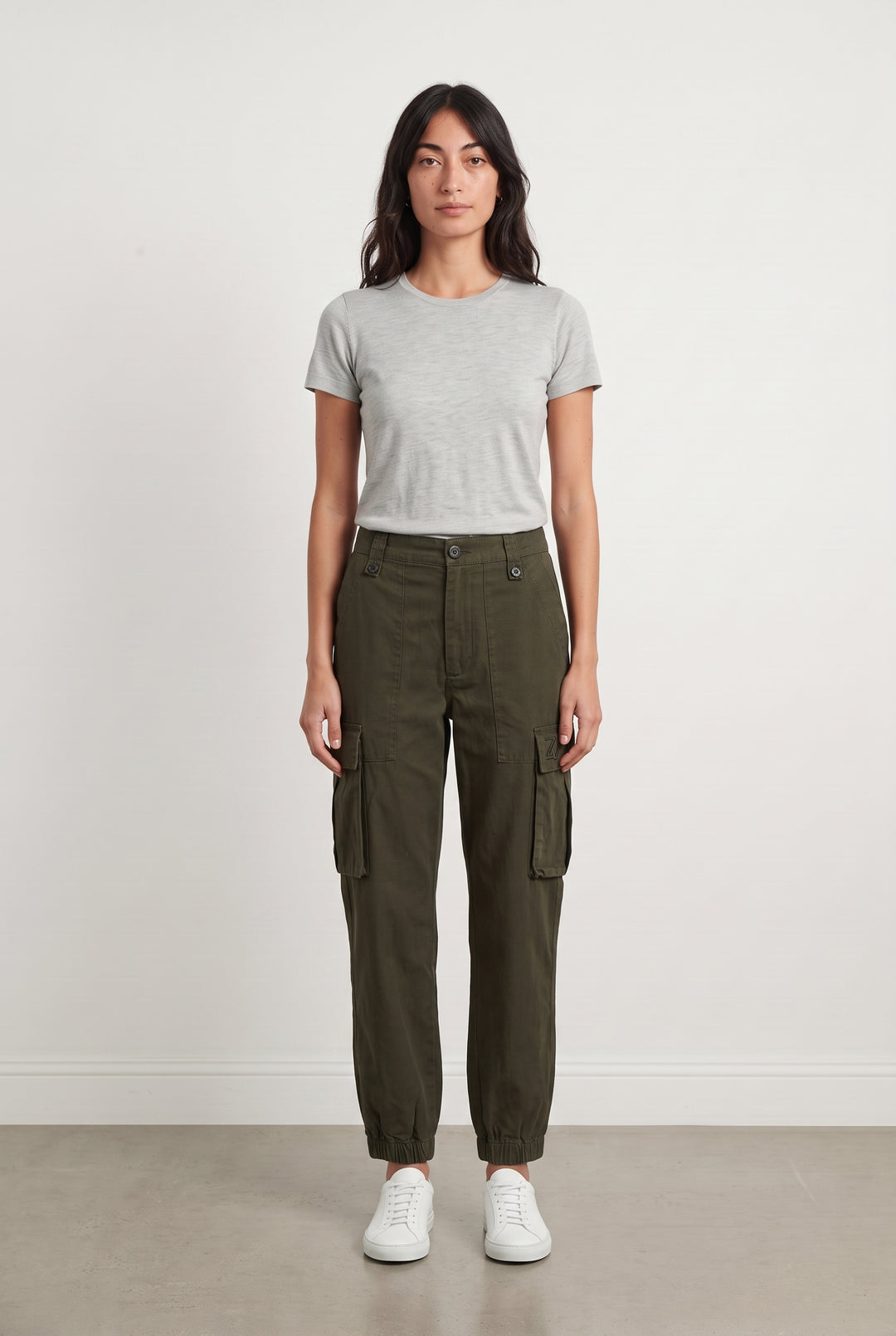 Pantalon Cargo Vert - Taille XS/34 de la marque Zadig&Voltaire | PARAD113622 - Vendu par Paradigme - Image 1