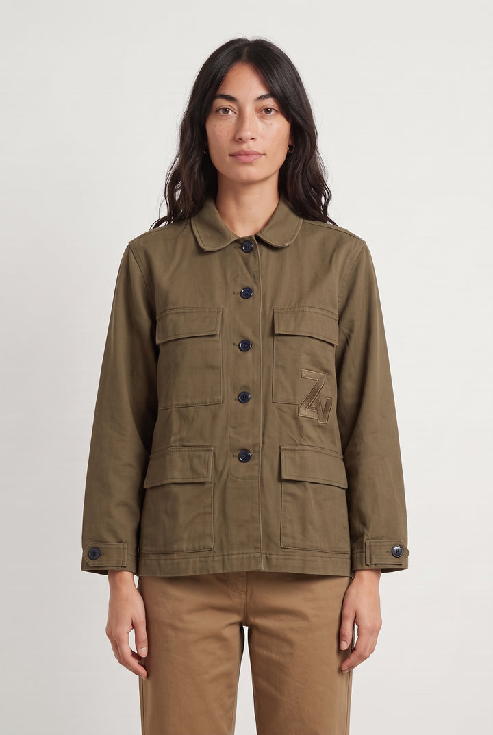 Veste Verte - Taille XS/34 de la marque Zadig&Voltaire | PARAD113623 - Vendu par Paradigme - Image 1