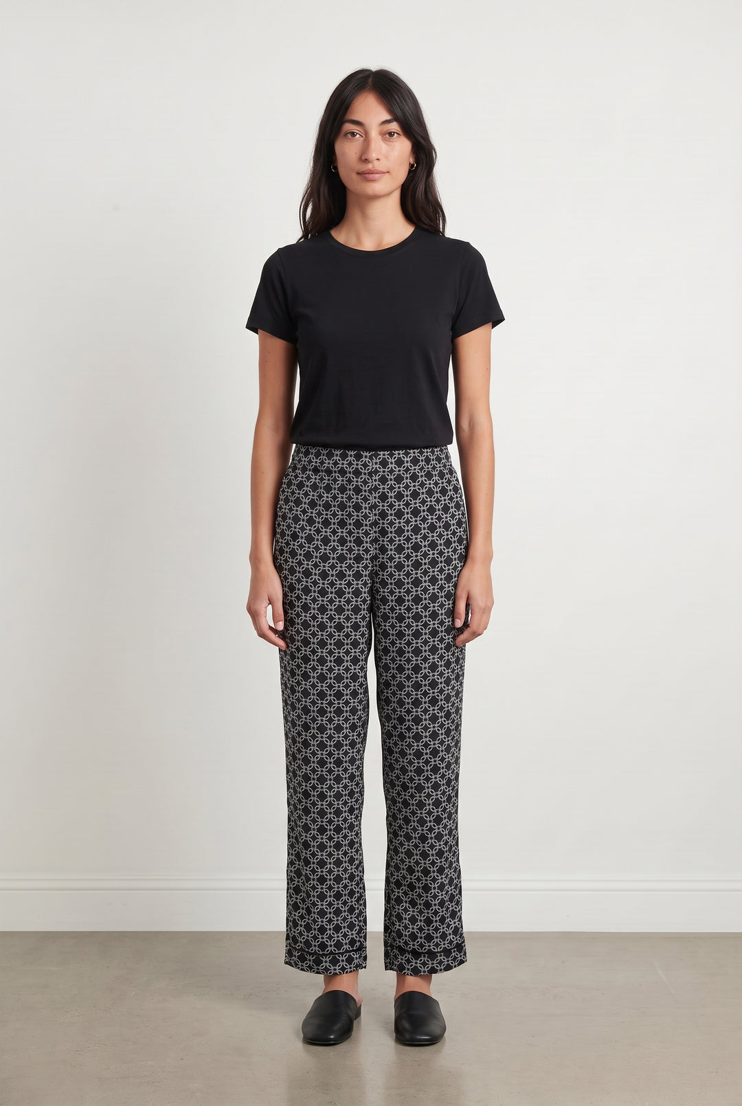 Pantalon Noir et Blanc - Taille XS/34 de la marque The Kooples | PARAD113625 - Vendu par Paradigme - Image 1