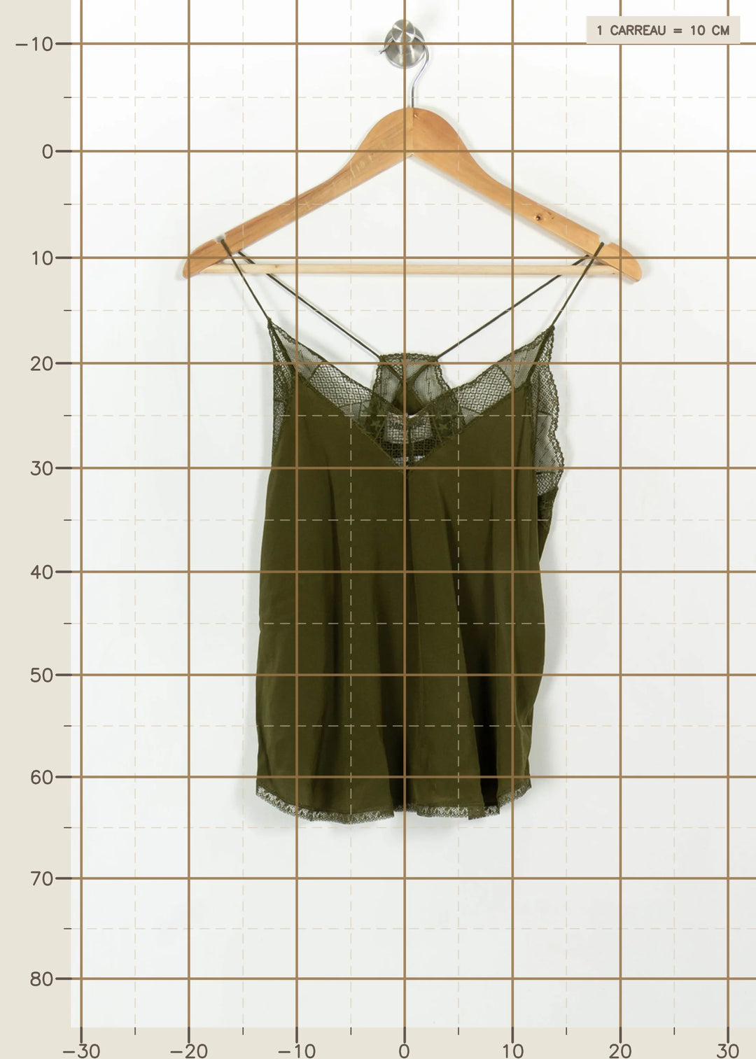 Caraco Vert - Taille XS/34 de la marque Zadig&Voltaire | PARAD113626 - Vendu par Paradigme - Image 4