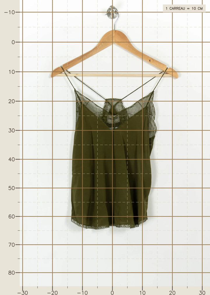 Caraco Vert - Taille XS/34 de la marque Zadig&Voltaire | PARAD113626 - Vendu par Paradigme - Image 4