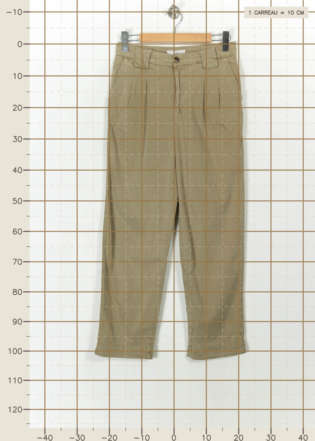 Pantalon Vert - Taille M/38 de la marque ba&sh | PARAD113628 - Vendu par Paradigme - Image 4