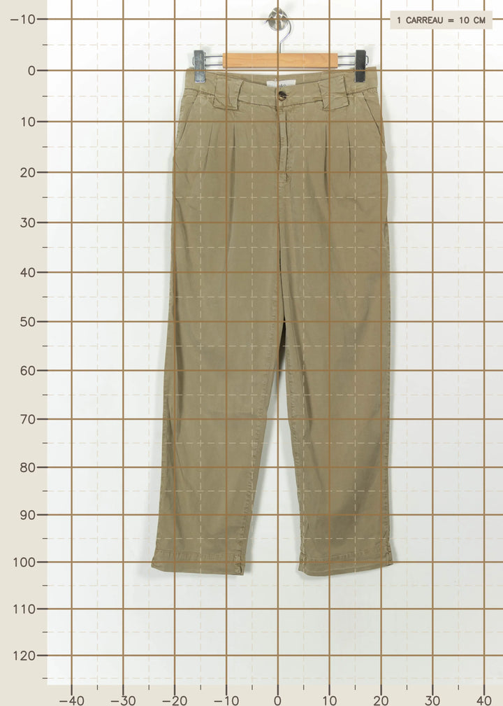 Pantalon Vert - Taille M/38 de la marque ba&sh | PARAD113628 - Vendu par Paradigme - Image 4