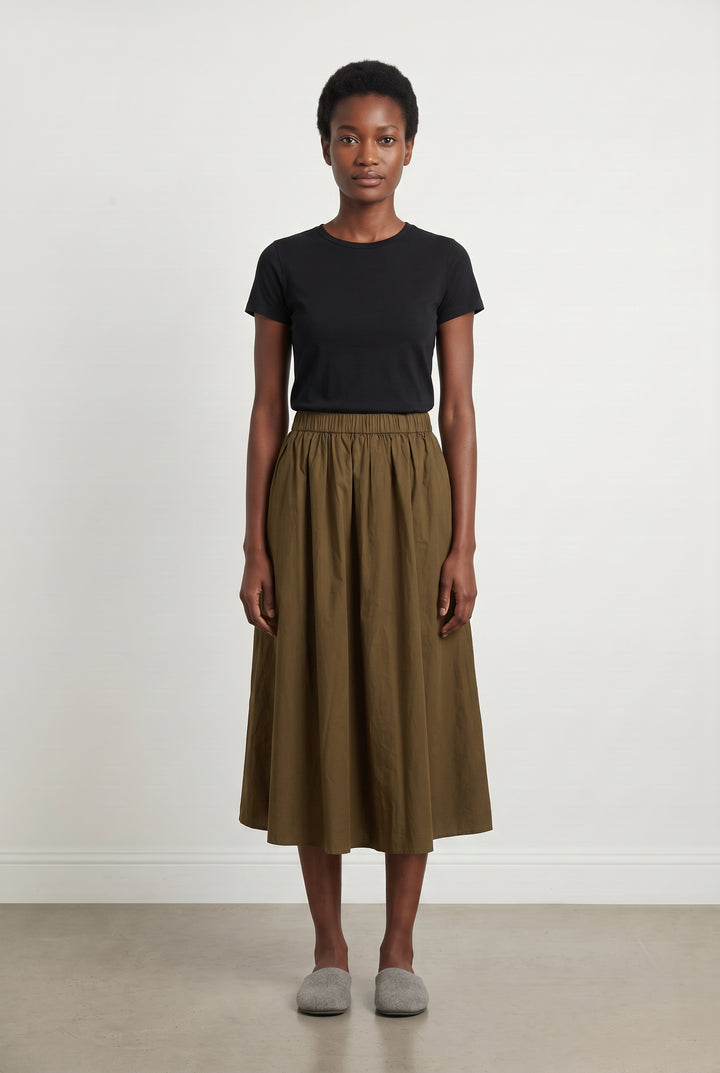 Jupe Midi Verte - Taille M/38 de la marque Maison 123 | PARAD113629 - Vendu par Paradigme - Image 1
