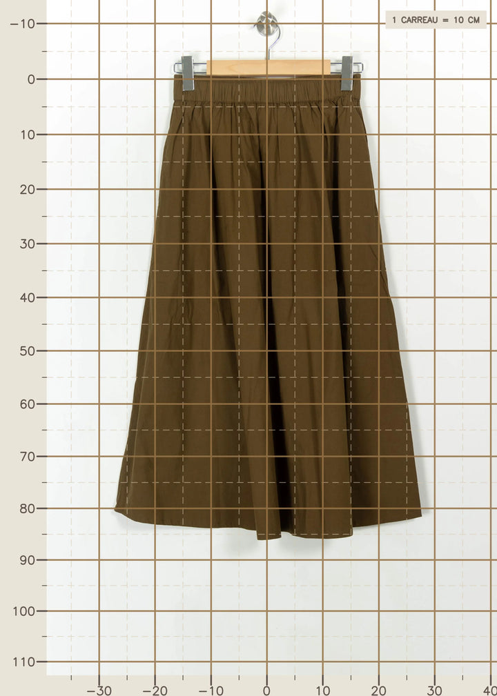 Jupe Midi Verte - Taille M/38 de la marque Maison 123 | PARAD113629 - Vendu par Paradigme - Image 4