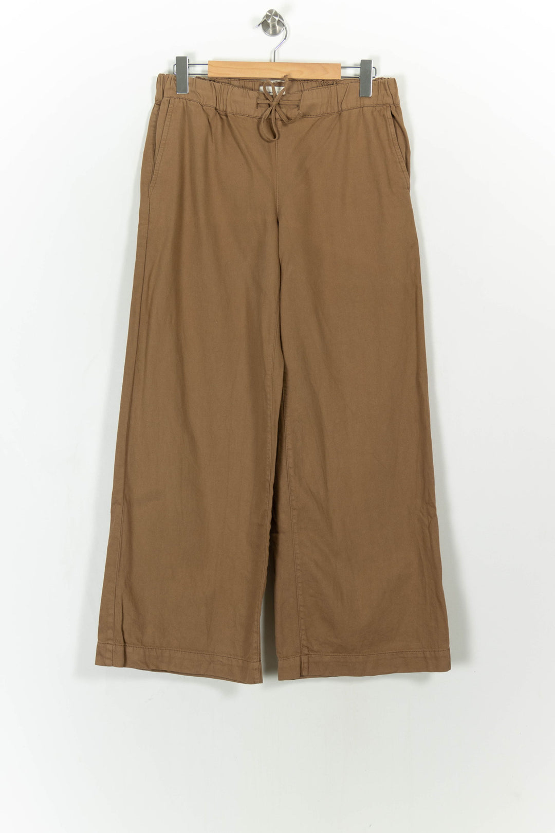 Pantalon Large Marron - Taille L/40 de la marque Maison 123 | PARAD113630 - Vendu par Paradigme - Image 2