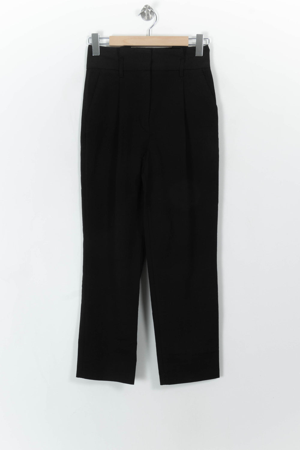 Pantalon Noir - Taille S/36 de la marque Caroll | PARAD113632 - Vendu par Paradigme - Image 2