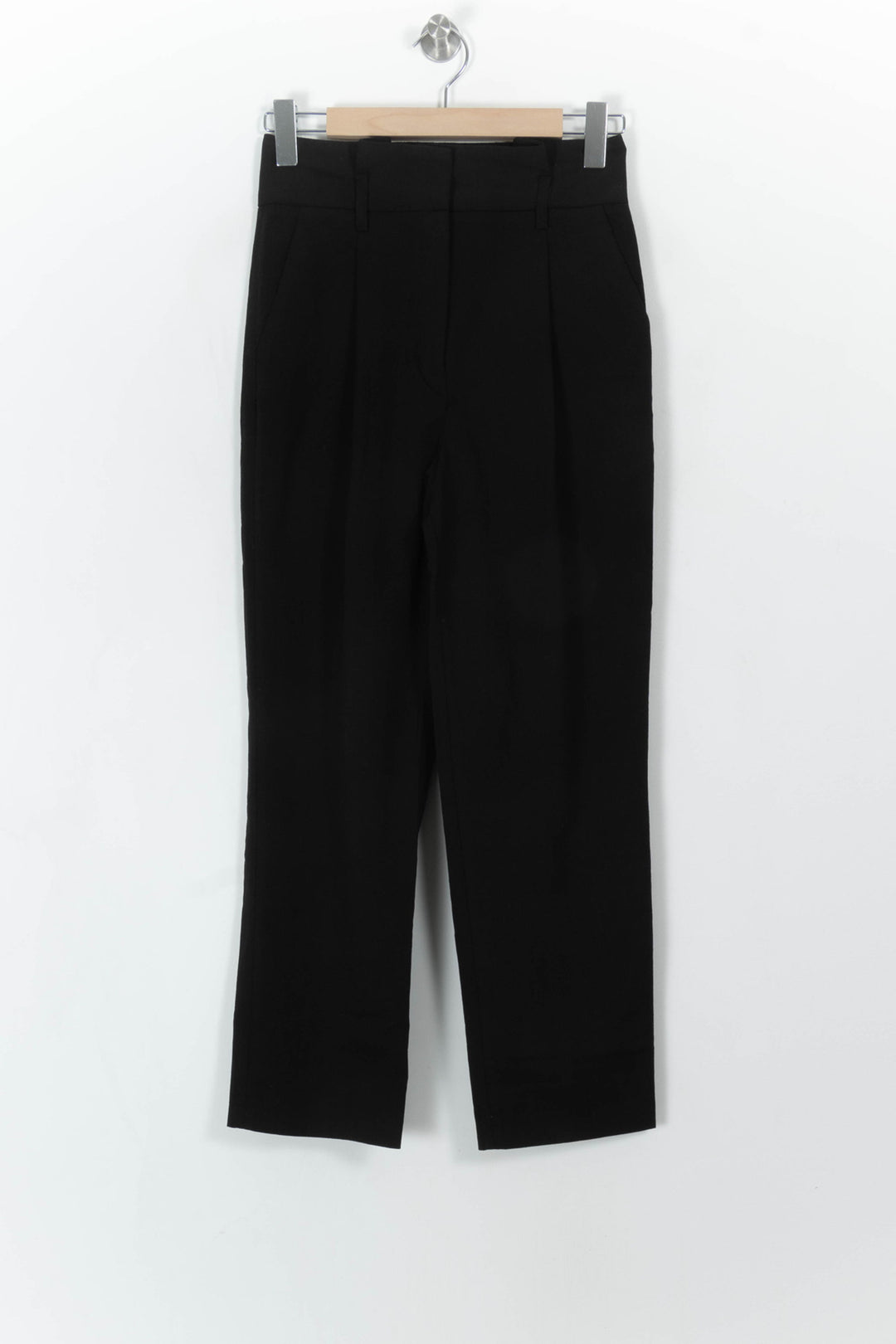Pantalon Noir - Taille S/36 de la marque Caroll | PARAD113632 - Vendu par Paradigme - Image 2