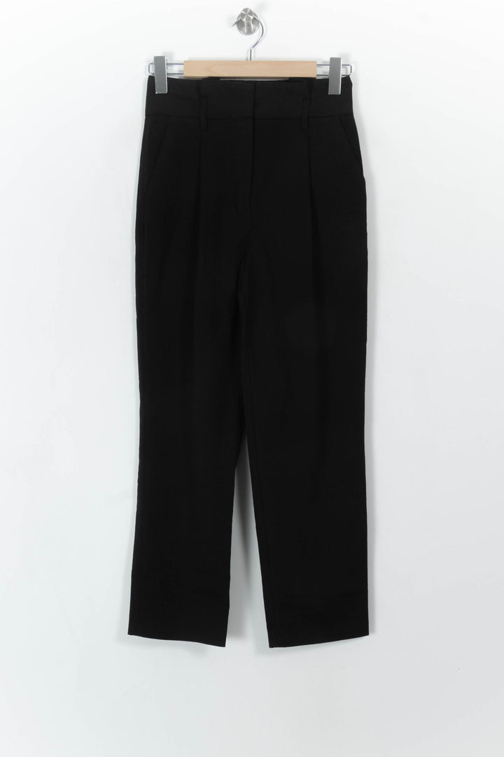 Pantalon Noir - Taille S/36 de la marque Caroll | PARAD113632 - Vendu par Paradigme - Image 2