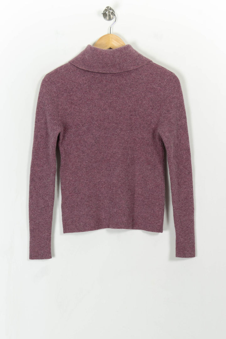 Pull Violet - Taille S/36 de la marque Suncoo | PARAD113637 - Vendu par Paradigme - Image 5