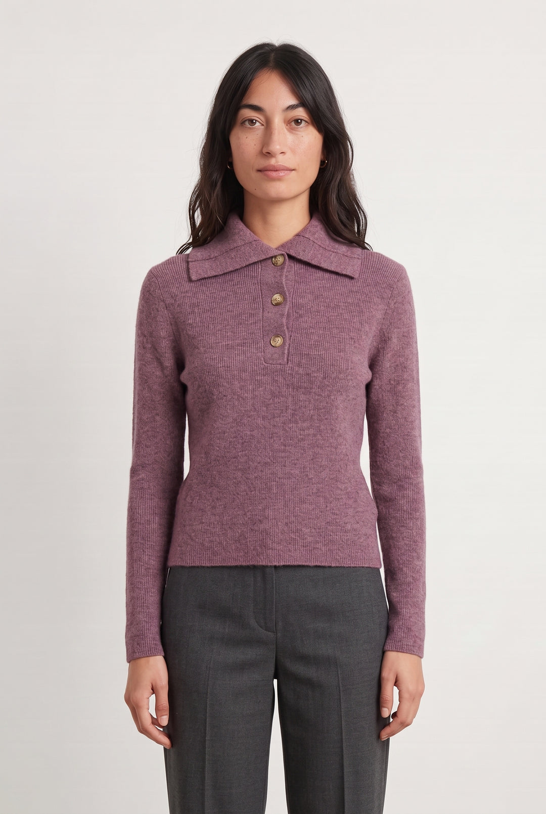Pull Violet - Taille S/36 de la marque Suncoo | PARAD113637 - Vendu par Paradigme - Image 1