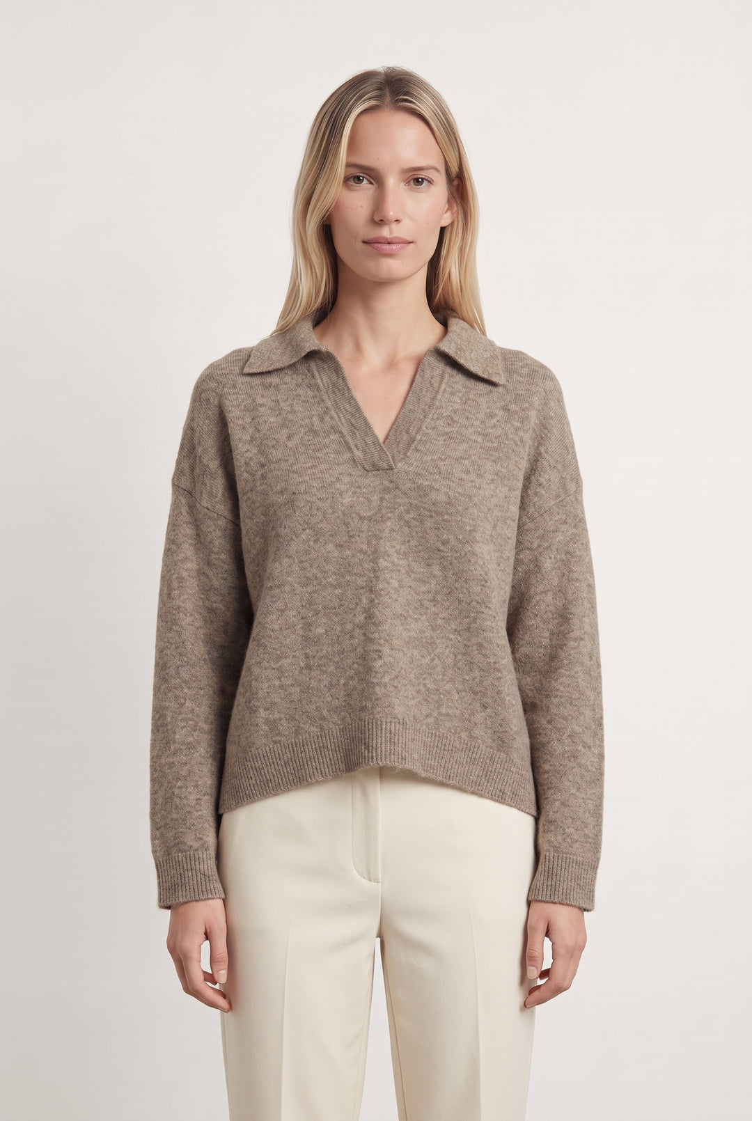 Pull Marron - Taille S/36 de la marque Suncoo | PARAD113638 - Vendu par Paradigme - Image 1