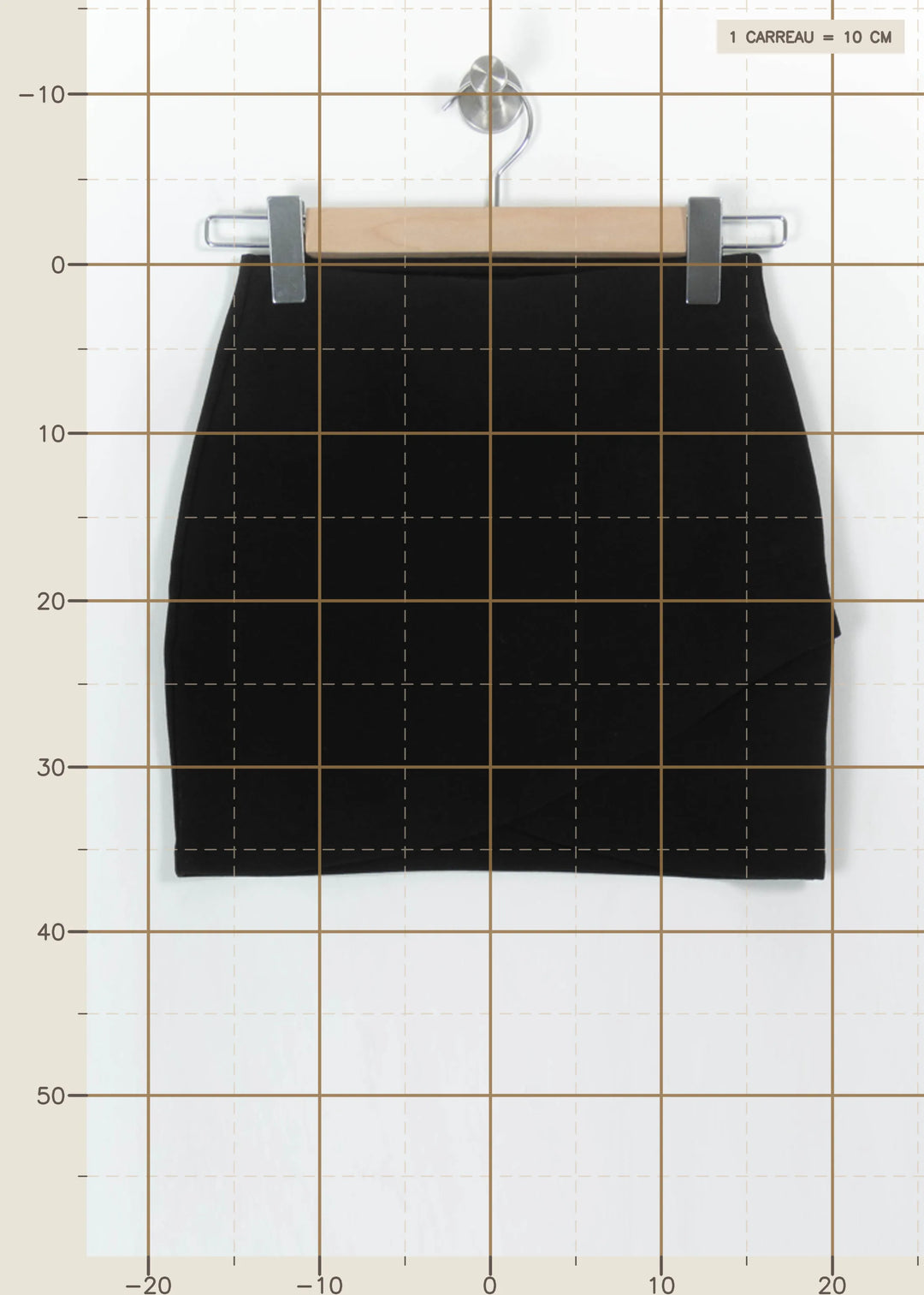 Jupe Courte Noire - Taille S/36 de la marque Sézane | PARAD113642 - Vendu par Paradigme - Image 4