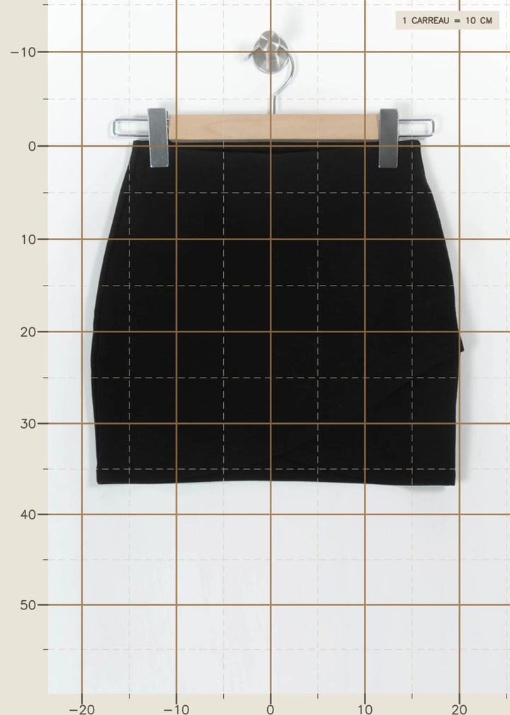 Jupe Courte Noire - Taille S/36 de la marque Sézane | PARAD113642 - Vendu par Paradigme - Image 4