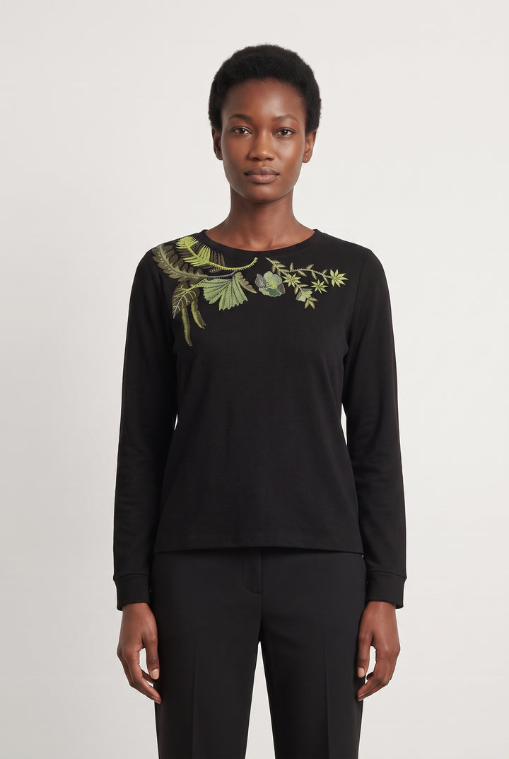 Sweatshirt Noir - Taille S/36 de la marque Maison 123 | PARAD113646 - Vendu par Paradigme - Image 1
