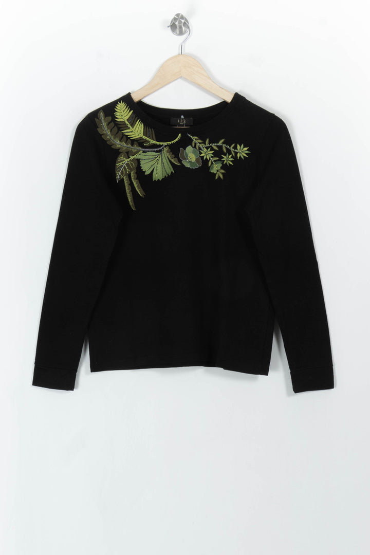 Sweatshirt Noir - Taille S/36 de la marque Maison 123 | PARAD113646 - Vendu par Paradigme - Image 2