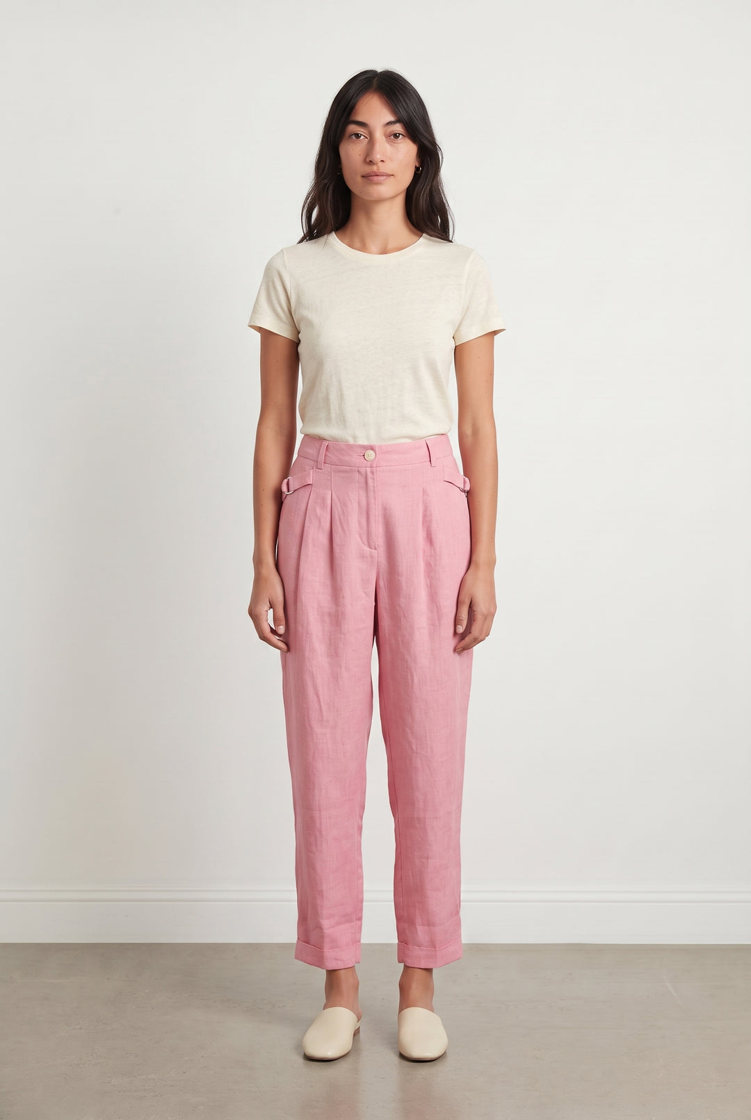 Pantalon Rose - Taille S/36 de la marque Caroll | PARAD113650 - Vendu par Paradigme - Image 1