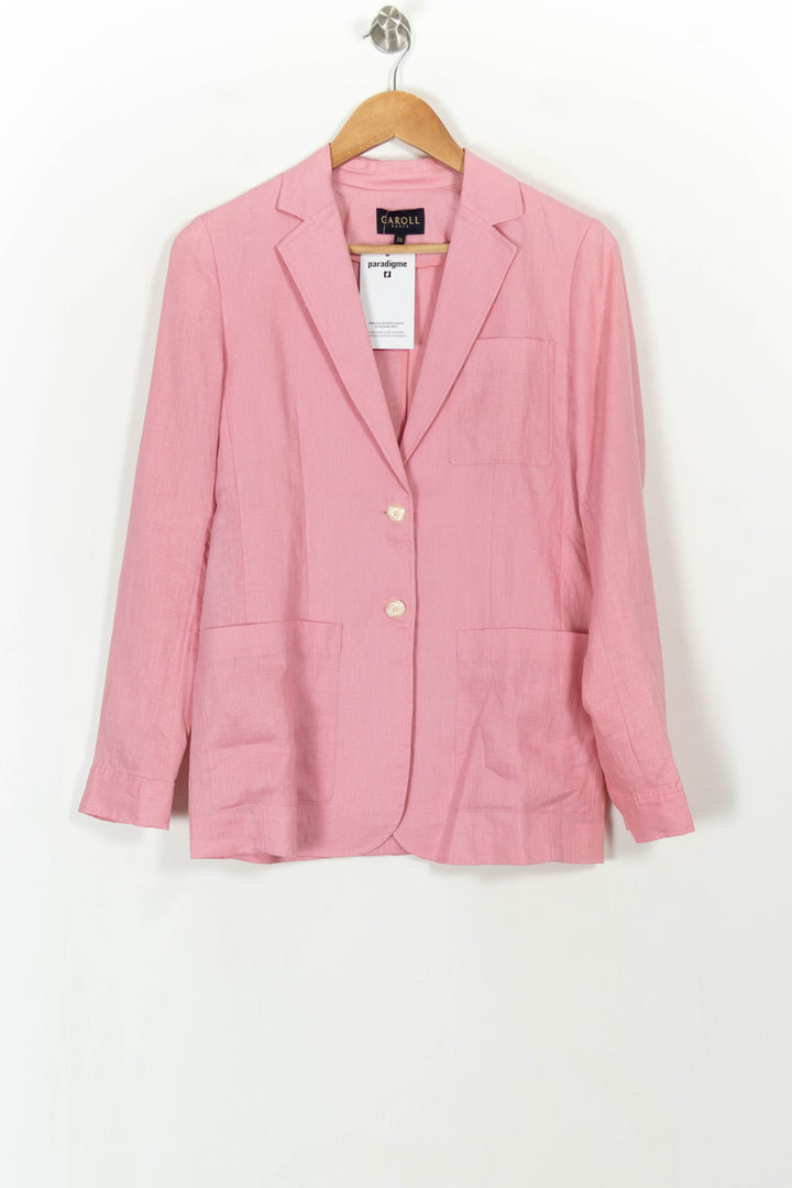 Blazer Rose - Taille S/36 de la marque Caroll | PARAD113651 - Vendu par Paradigme - Image 2