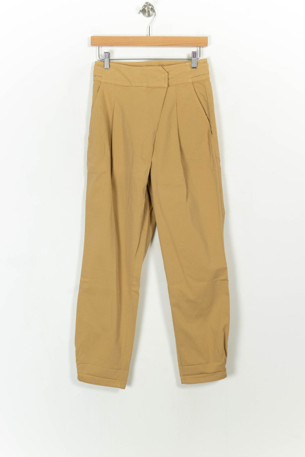 Pantalon Beige - Taille S/36 de la marque Caroll | PARAD113652 - Vendu par Paradigme - Image 2