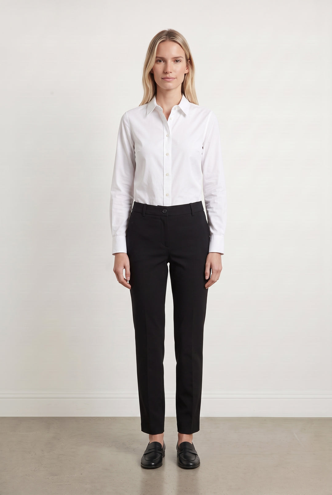 Pantalon Noir - Taille S/36 de la marque Caroll | PARAD113654 - Vendu par Paradigme - Image 1