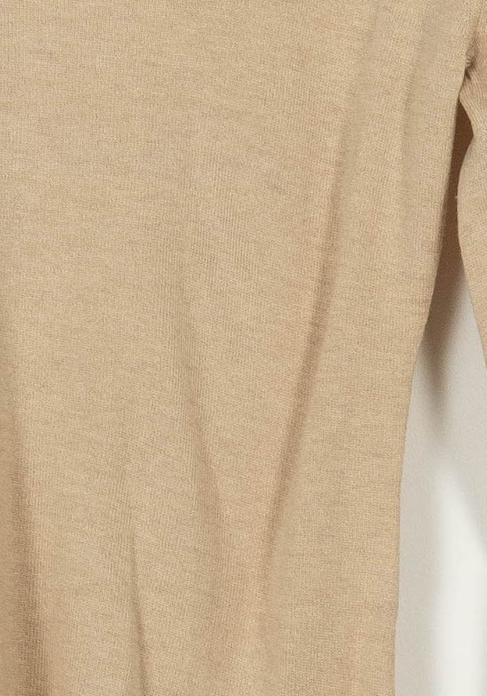 Pull Col V Beige - Taille S/36 de la marque Kujten | PARAD113655 - Vendu par Paradigme - Image 3