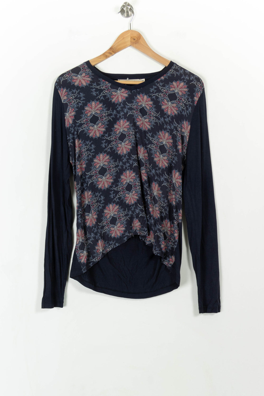 Tee-shirt à Manches Longues Bleu - Taille XL/42 de la marque La Fée Maraboutée | PARAD113661 - Vendu par Paradigme - Image 2