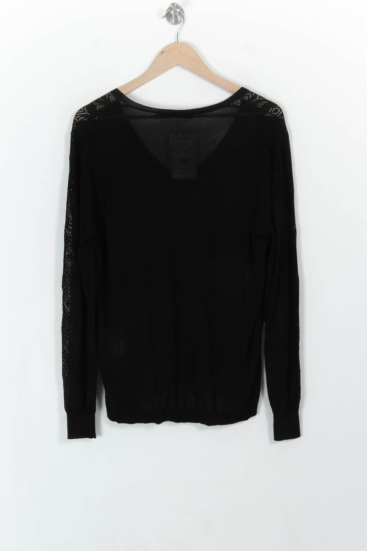 Pull Noir - Taille L/40 de la marque La Fée Maraboutée | PARAD113663 - Vendu par Paradigme - Image 5