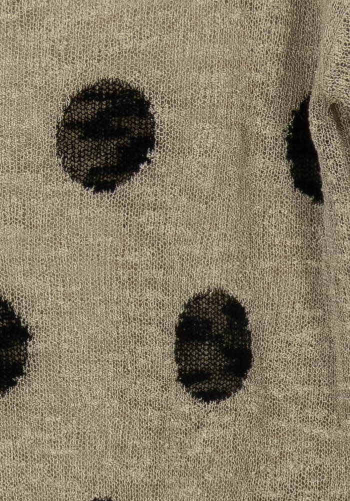 Pull Beige et Noir - Taille M/38 de la marque La Fée Maraboutée | PARAD113665 - Vendu par Paradigme - Image 3