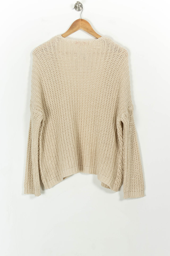Gilet Beige - Taille S/36 de la marque La Fée Maraboutée | PARAD113666 - Vendu par Paradigme - Image 5