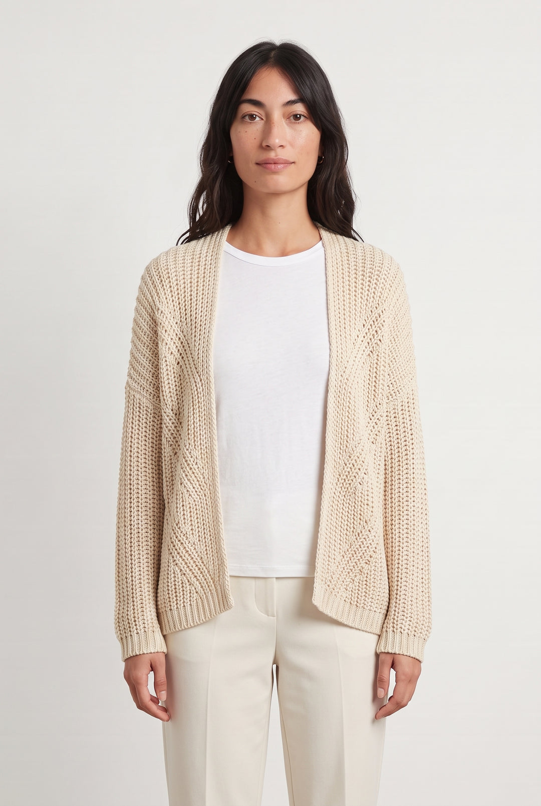 Gilet Beige - Taille S/36 de la marque La Fée Maraboutée | PARAD113666 - Vendu par Paradigme - Image 1