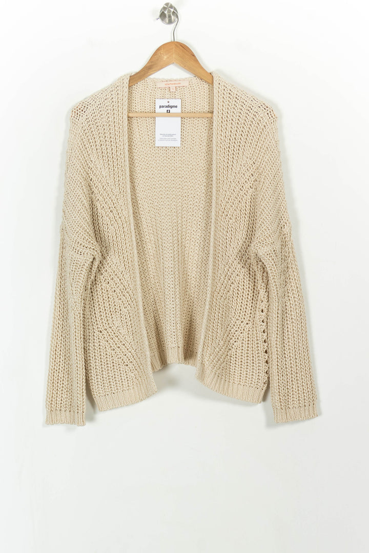 Gilet Beige - Taille S/36 de la marque La Fée Maraboutée | PARAD113666 - Vendu par Paradigme - Image 2
