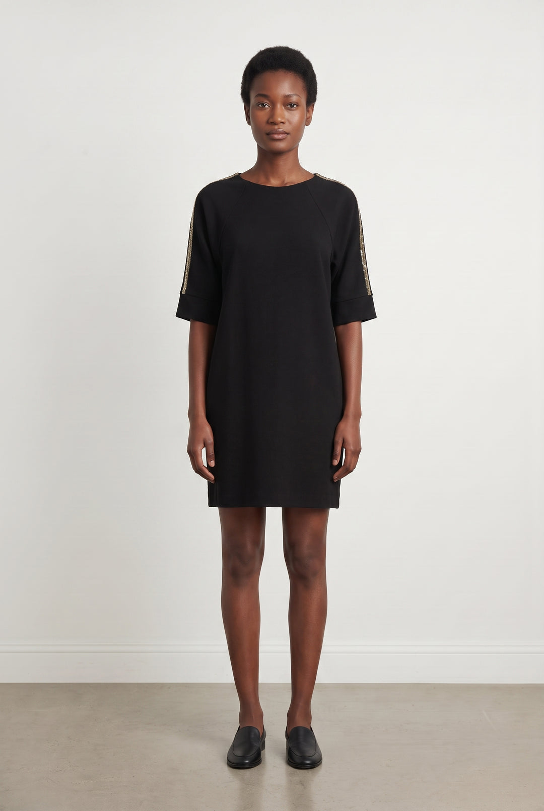 Robe Noire - Taille M/38 de la marque La Fée Maraboutée | PARAD113667 - Vendu par Paradigme - Image 1