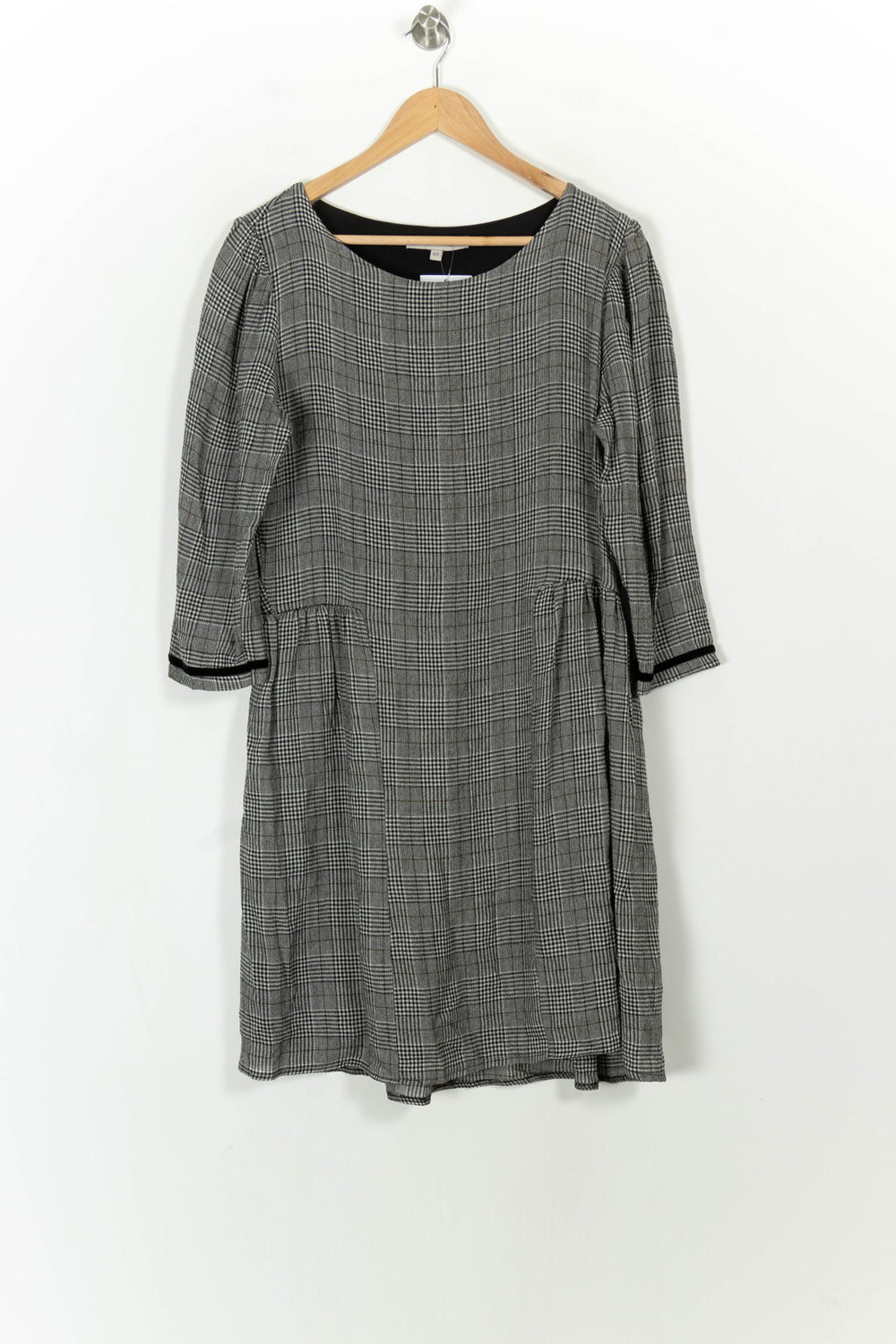 Robe Grise - Taille L/40 de la marque La Fée Maraboutée | PARAD113668 - Vendu par Paradigme - Image 2