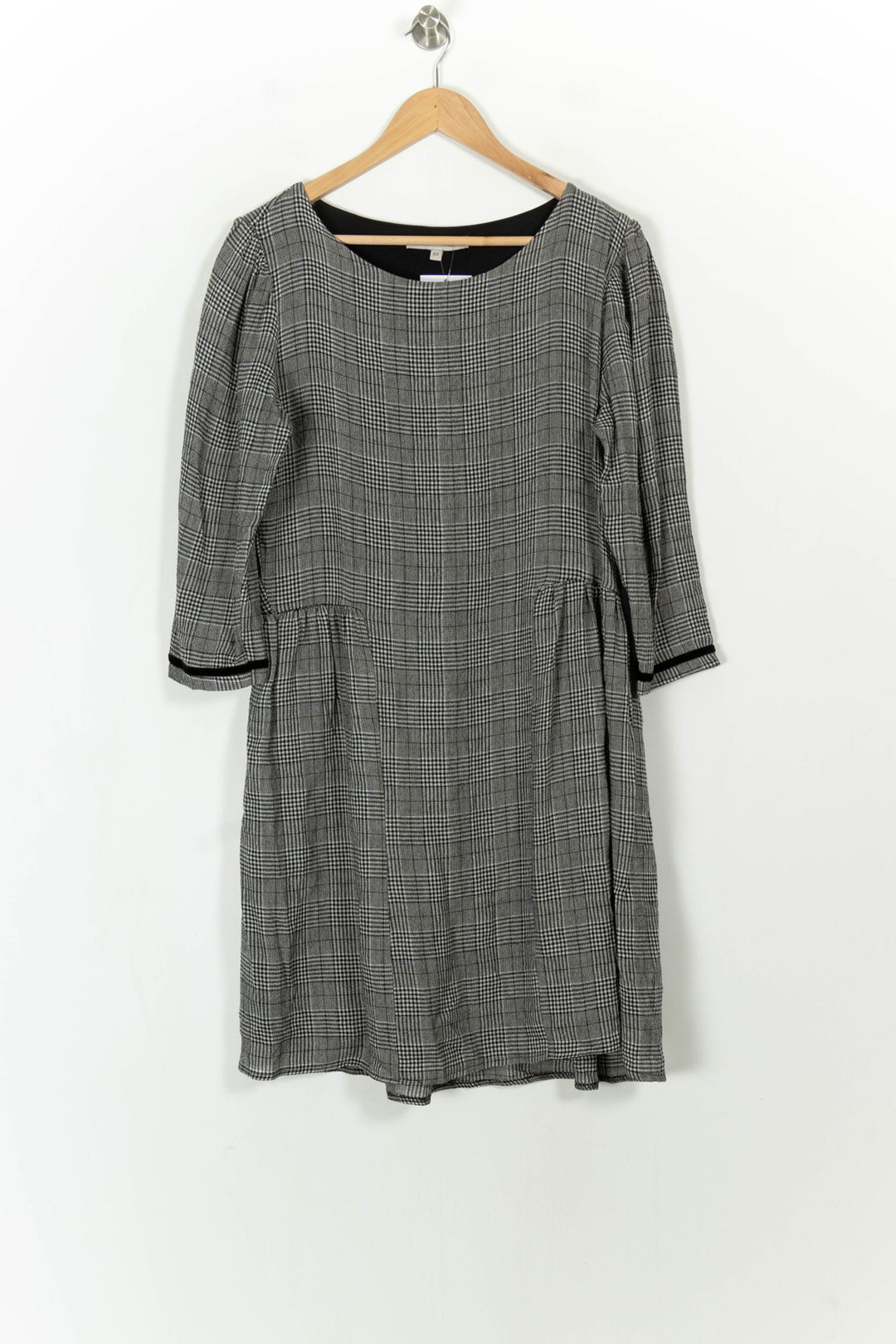 Robe Grise - Taille L/40 de la marque La Fée Maraboutée | PARAD113668 - Vendu par Paradigme - Image 2