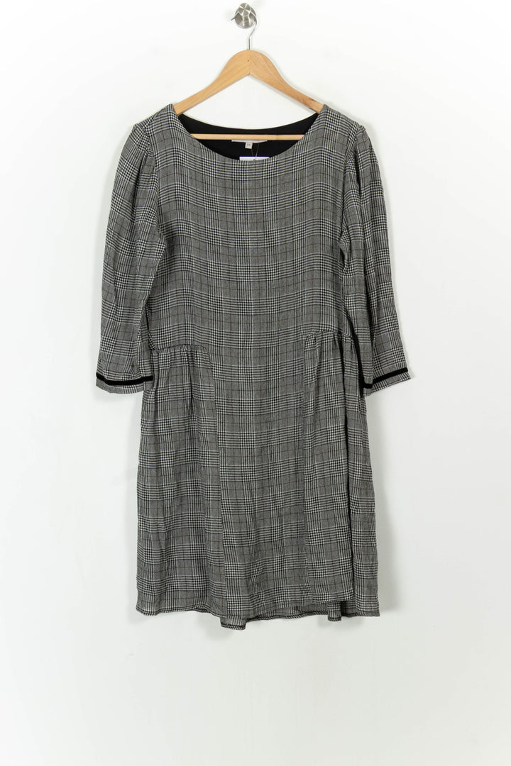Robe Grise - Taille L/40 de la marque La Fée Maraboutée | PARAD113668 - Vendu par Paradigme - Image 2