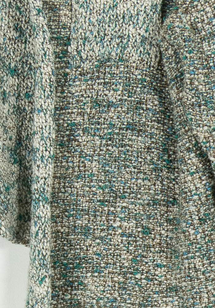 Gilet Vert et Beige - Taille L/40 de la marque La Fée Maraboutée | PARAD113671 - Vendu par Paradigme - Image 3