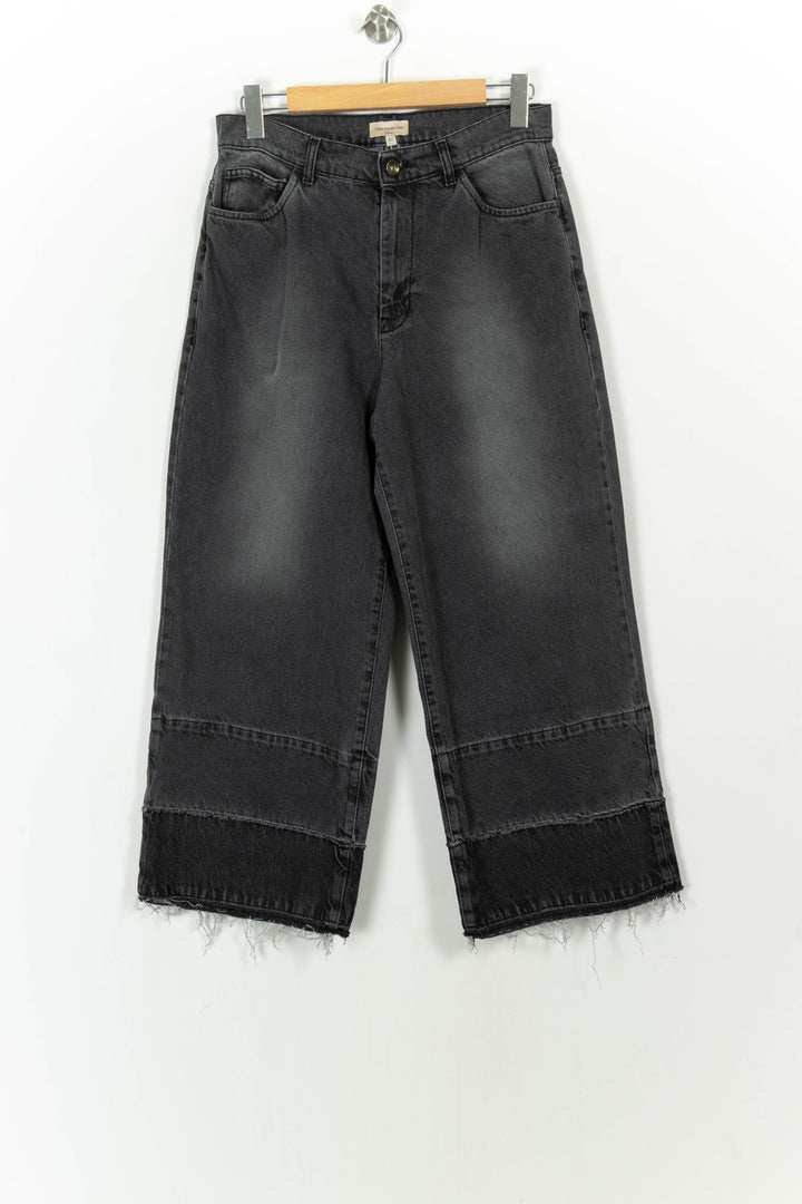Jean Large Gris - Taille XL/42 de la marque La Fée Maraboutée | PARAD113672 - Vendu par Paradigme - Image 2