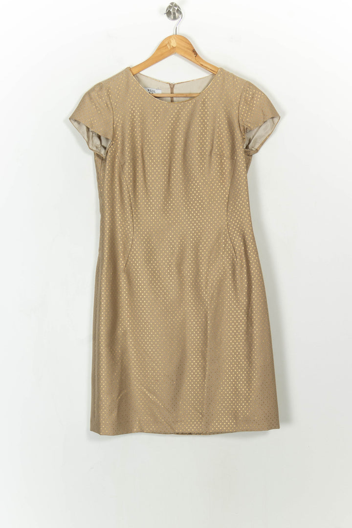Robe Droite Beige - Taille L/40 de la marque Weill | PARAD113677 - Vendu par Paradigme - Image 2