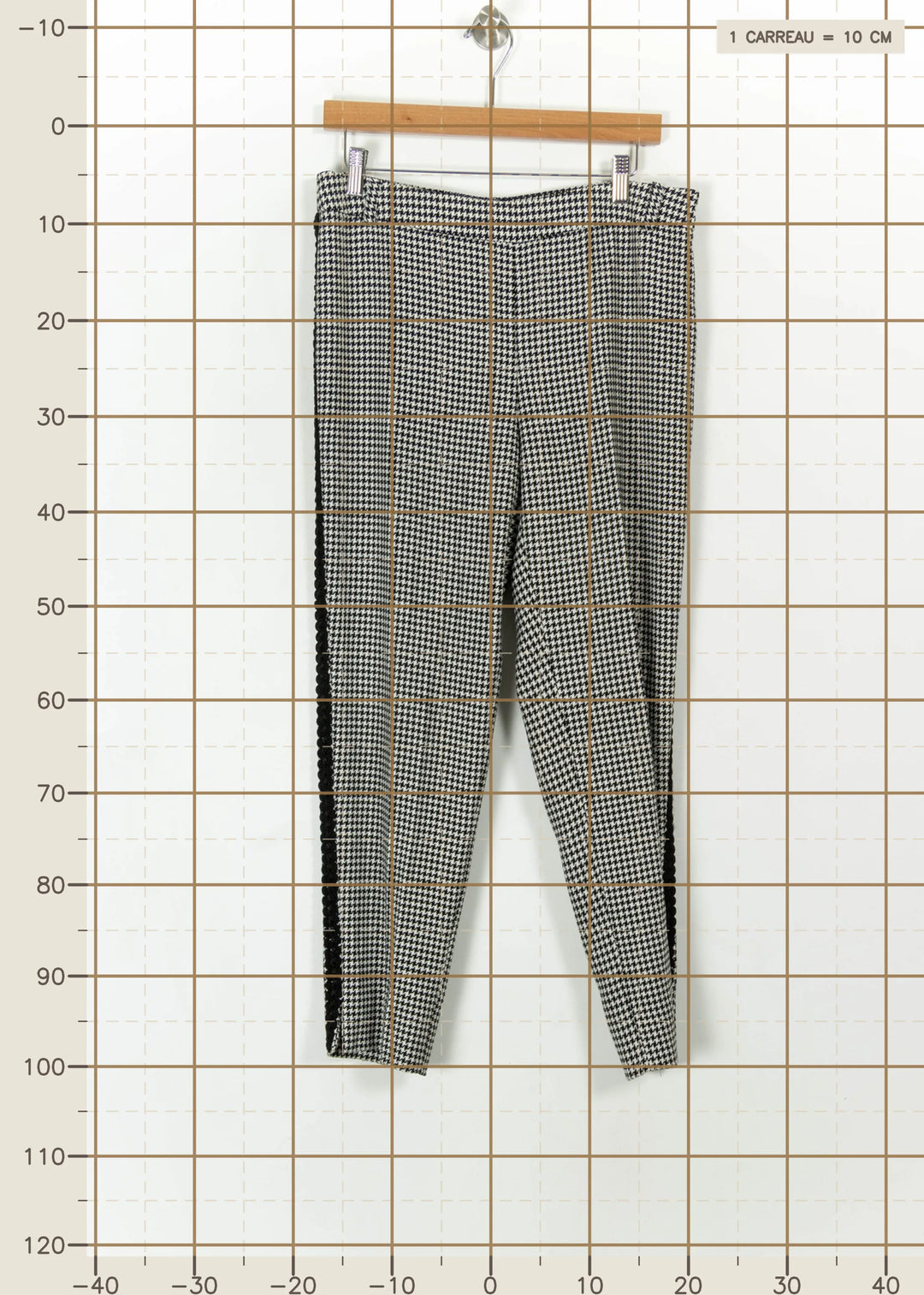 Pantalon Noir et Blanc - Taille XL/42 de la marque Weill | PARAD113679 - Vendu par Paradigme - Image 4