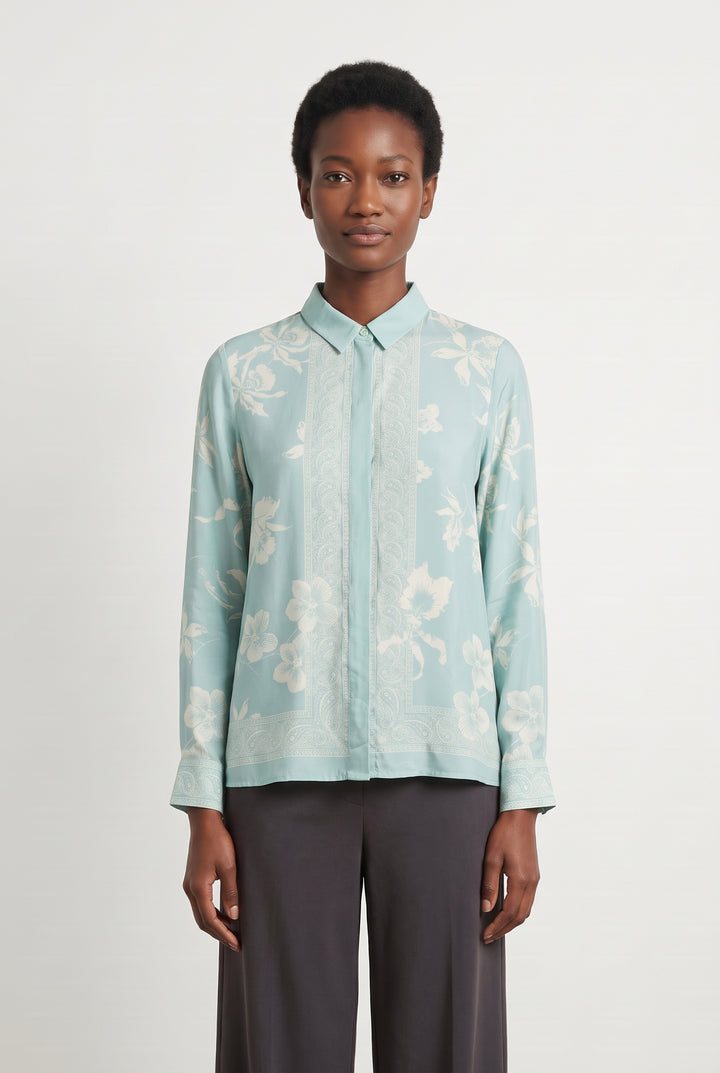 Chemisier Bleue - Taille XS/34