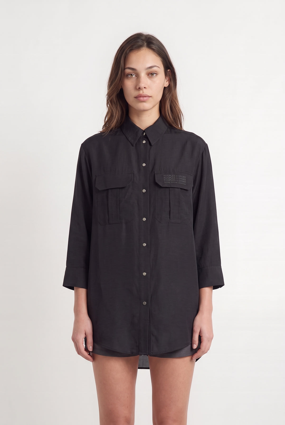 Chemisier Noire - Taille XS/34