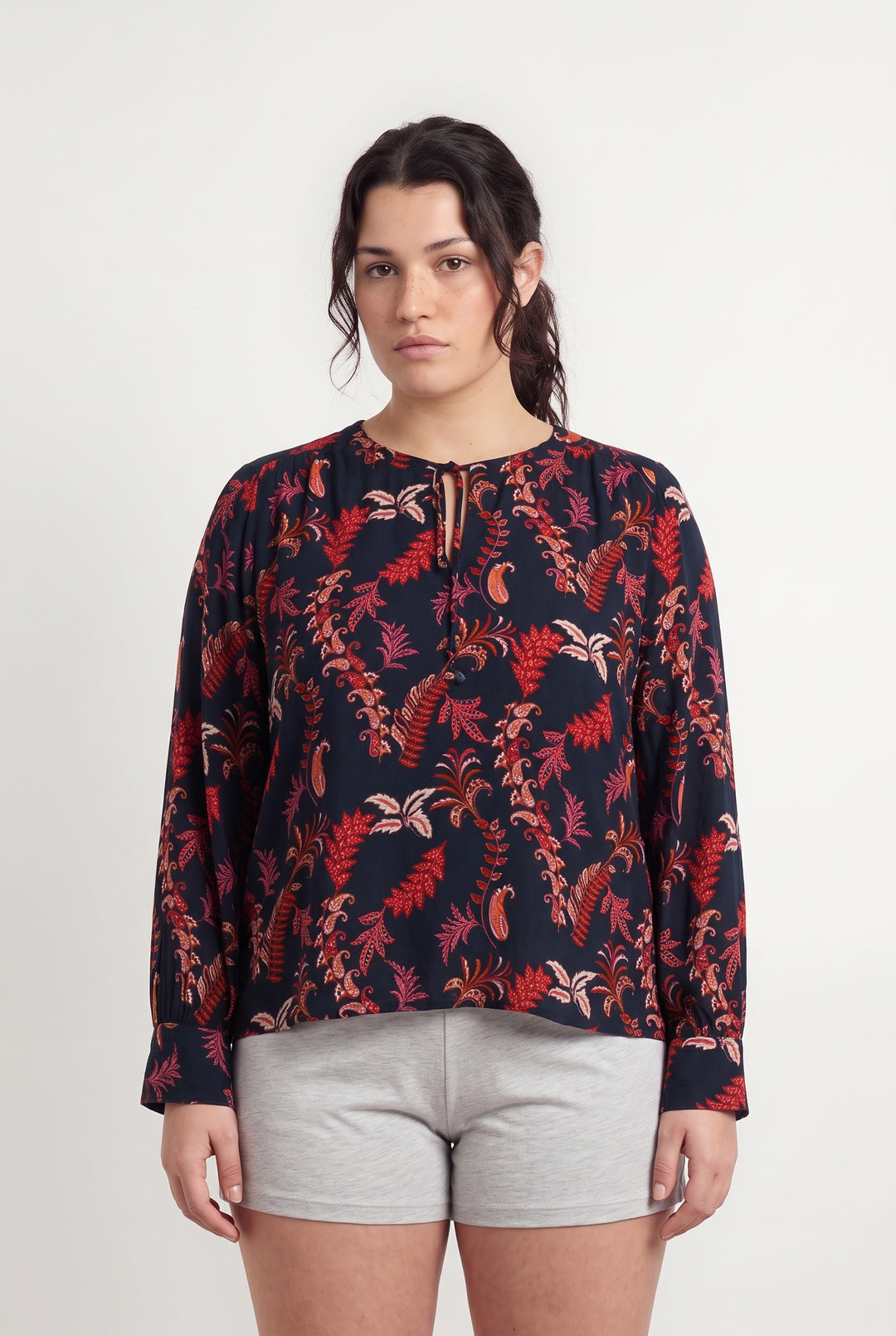 Blouse Multicolore - Taille XL/42 de la marque La Fée Maraboutée | PARAD113734 - Vendu par Paradigme - Image 1