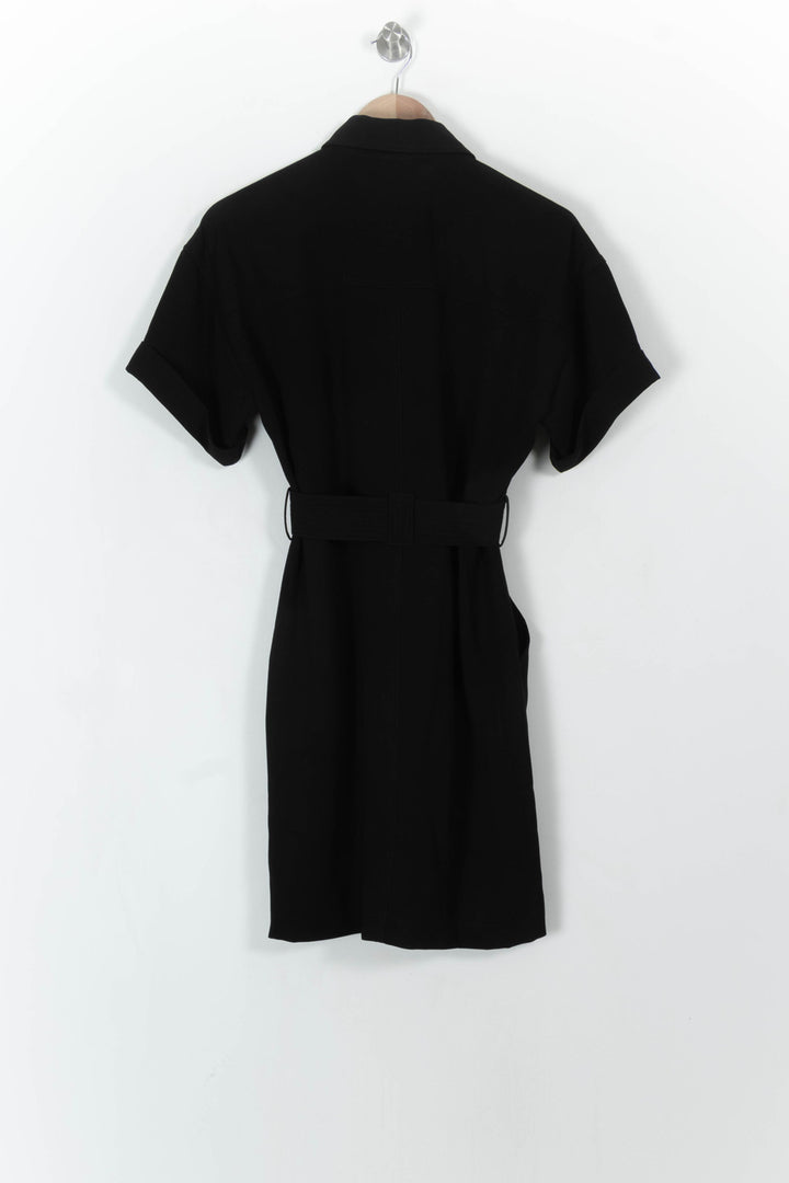 Robe Chemise Noire - Taille S/36 de la marque ZAPA | PARAD113744 - Vendu par Paradigme - Image 5