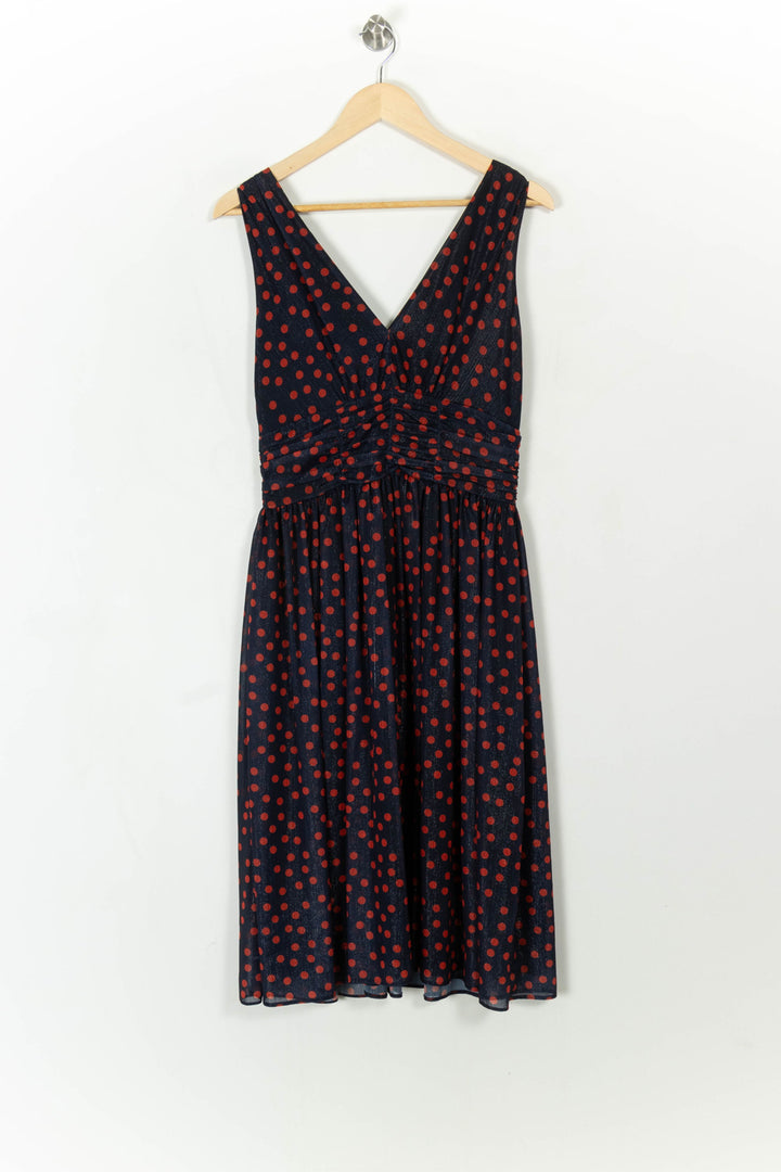 Robe Noire et Rouge - Taille S/36 de la marque La Fée Maraboutée | PARAD113746 - Vendu par Paradigme - Image 5