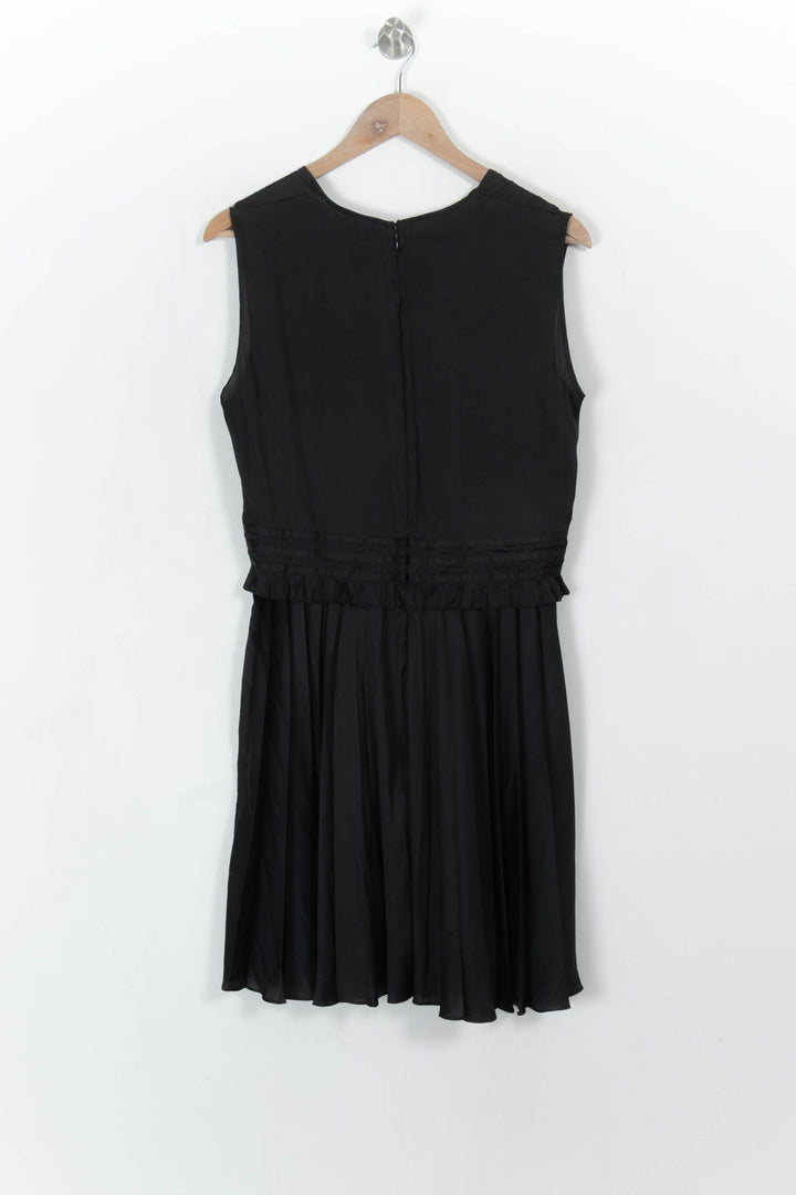 Robe Plissée Noire - Taille L/40 de la marque The Kooples | PARAD113748 - Vendu par Paradigme - Image 5