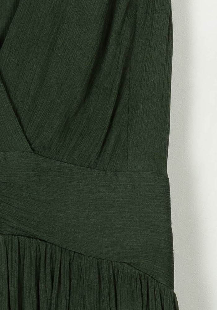 Robe Courte Verte - Taille L/40 de la marque The Kooples | PARAD113749 - Vendu par Paradigme - Image 3