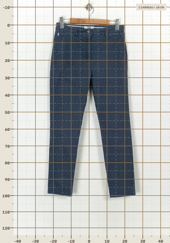 Chino Bleu - Taille L/40 de la marque Aigle | PARAD113756 - Vendu par Paradigme - Image 4
